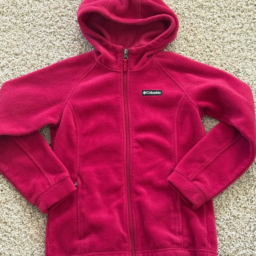 Columbia Kids' Cozy Fleece Hoodie - Pink Ice color